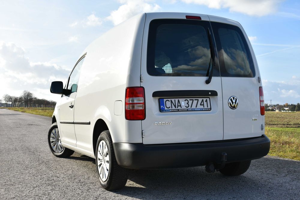 VW CADDY 1.6TDI 2012r Klimatyzacja Doinwestowany Gotowy do pracy!!!