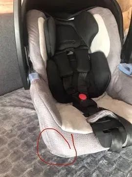 Ładny Fotelik samochodowy Nosidełko Recaro Privia 0-9 kg