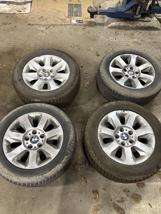 Koła zimowe bmw e60 5x120 2x opony 2024r