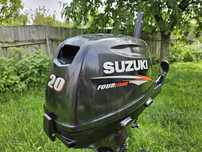 Лодочный мотор, двигун. Suzuki DF20, 2020г доки как 9.9