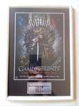 Moldura Filme Game Of Thrones com Autógrafos (A4)