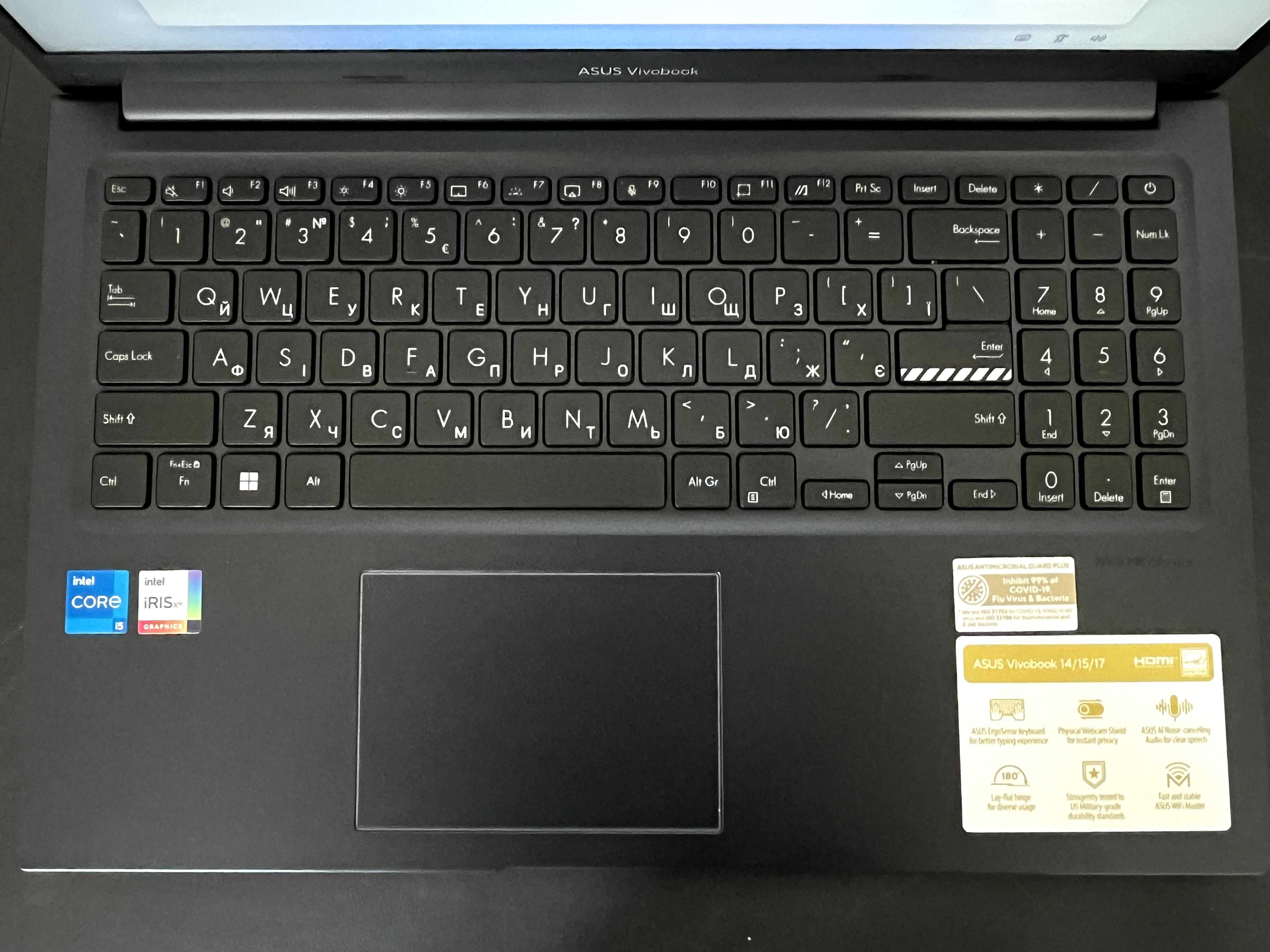 ASUS Vivobook 15 X1504ZA (X1504ZA-BQ359_W11P) Уцінка (з вітрини)