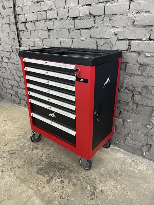 Тележка с инстументом / инструментальный шкаф MAX 243 эл. - 7 ящиков