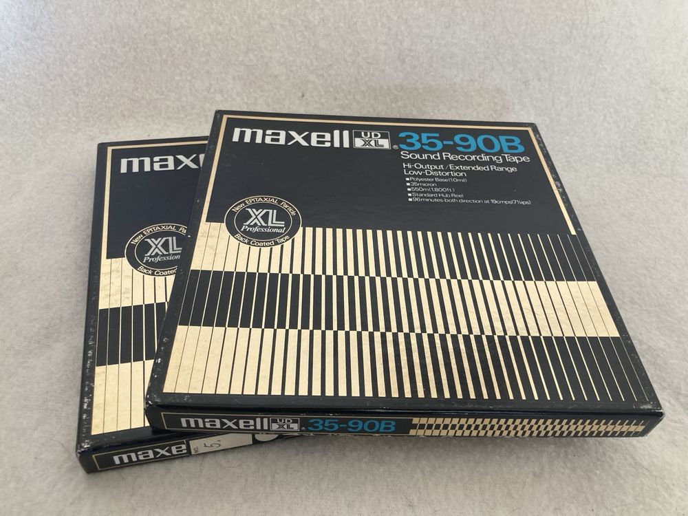 Maxell szpula, taśma magnetofonowa 18cm