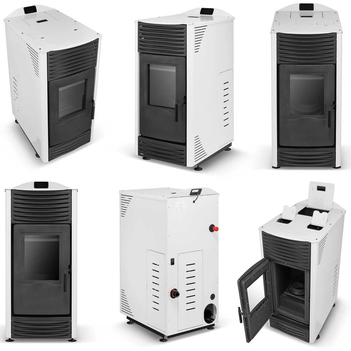 Piec na pellet z płaszczem wodnym Toby 15H Termomont 15kw Klasa A++