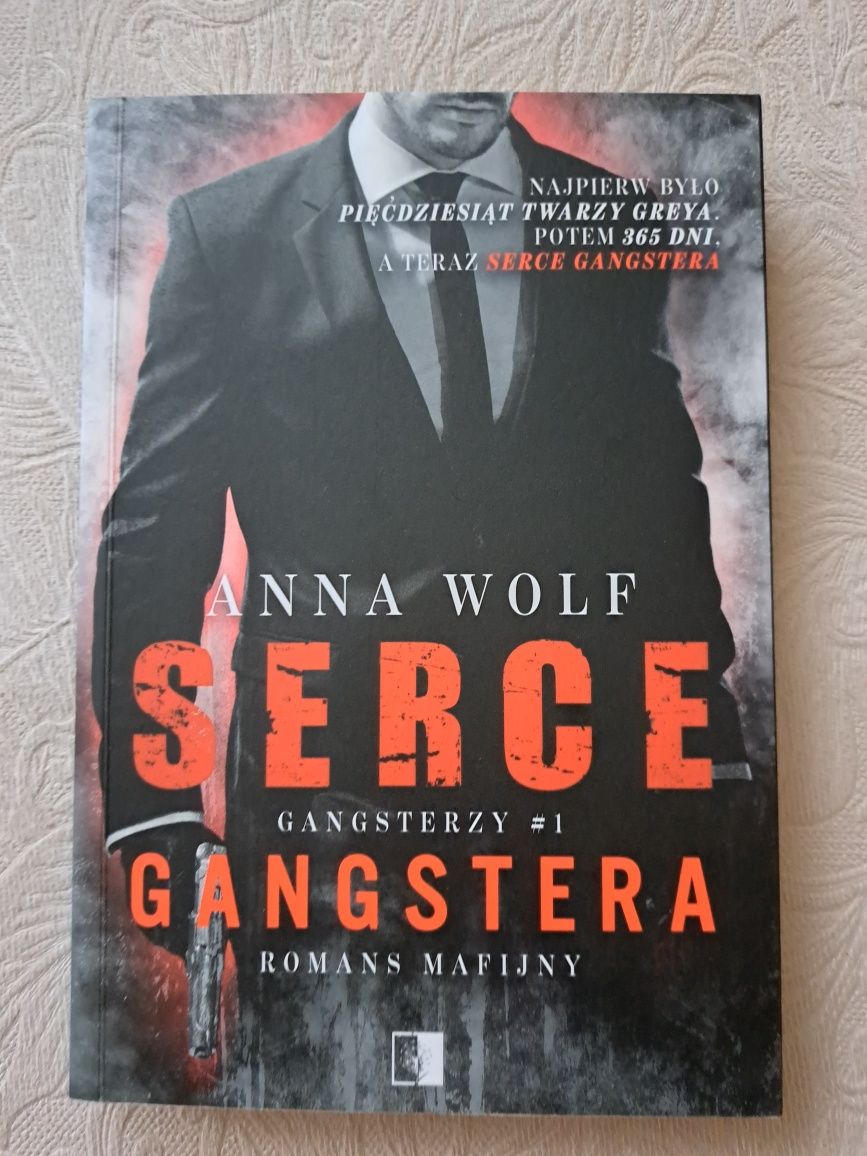 Książka serce gangstera Anna Wolf