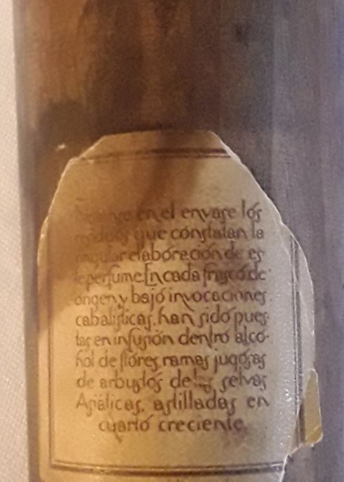 Frasco de perfume Myrurgia - Maderas de Oriente