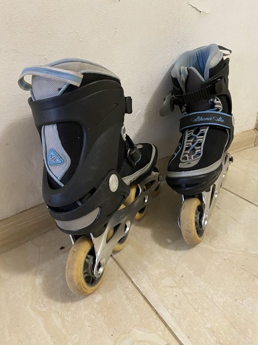 США Проф. Ролики К2 / 37р.-24см. Алюминиевая рама