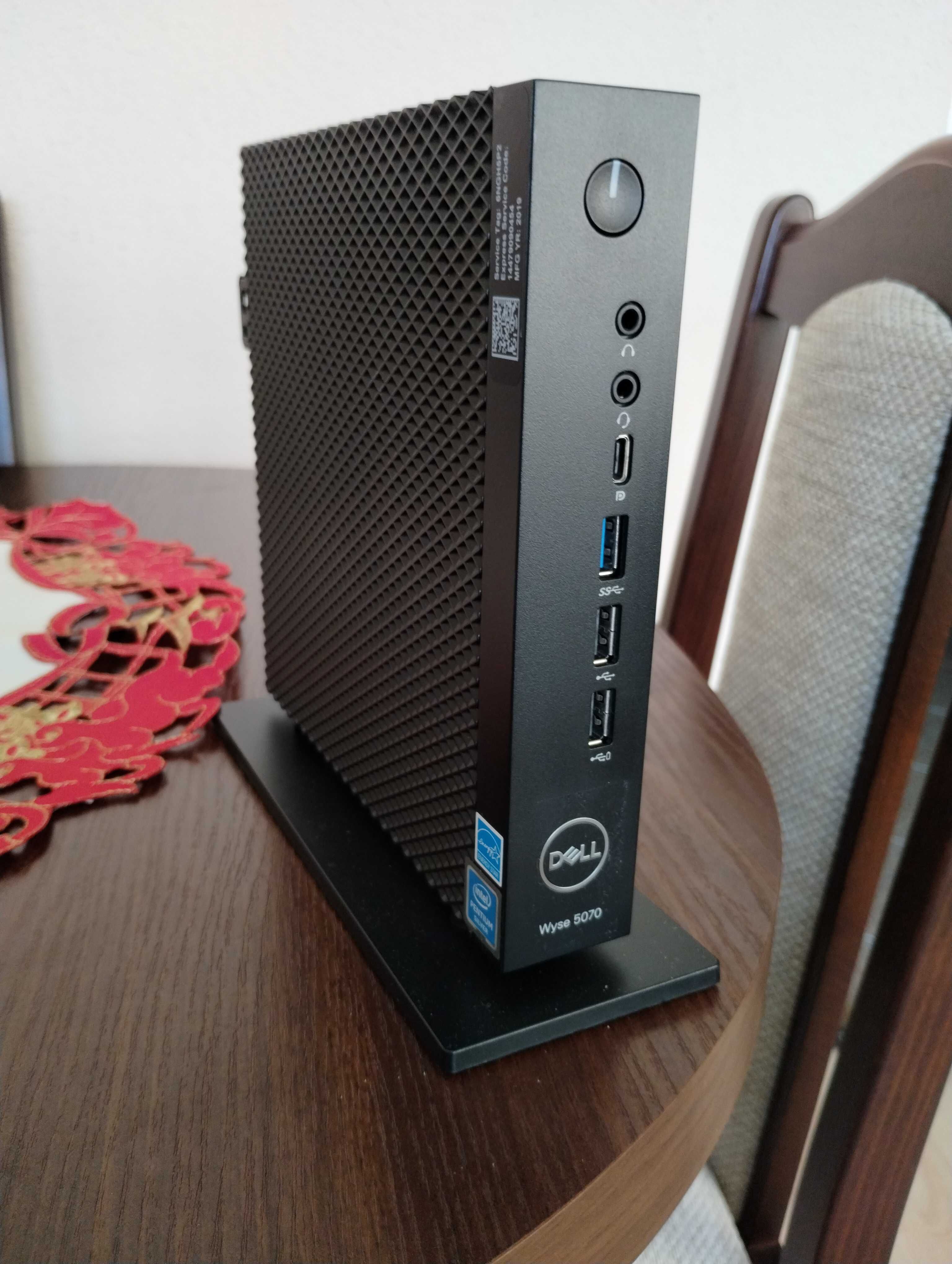 Mini ITX Dell Wyse 5070, grafika 4k UHD, 16GB RAM, SSD 512GB /W10