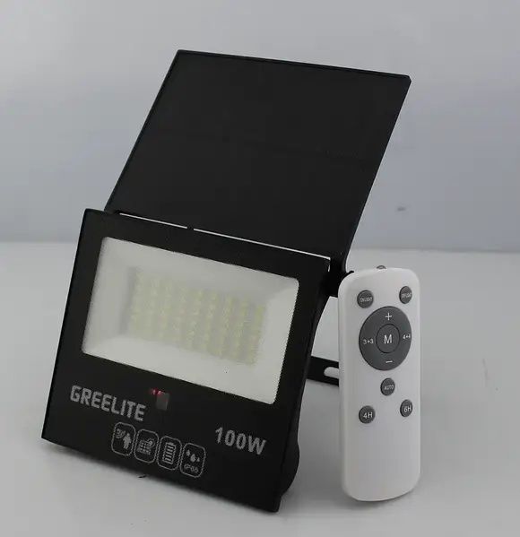 Уличный фонарь GREELITE JX-010 100 W на столб, с солнечной зарядкой
