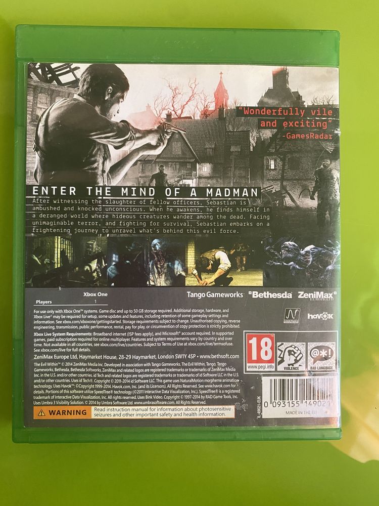 The Evil Within(XboxOne)