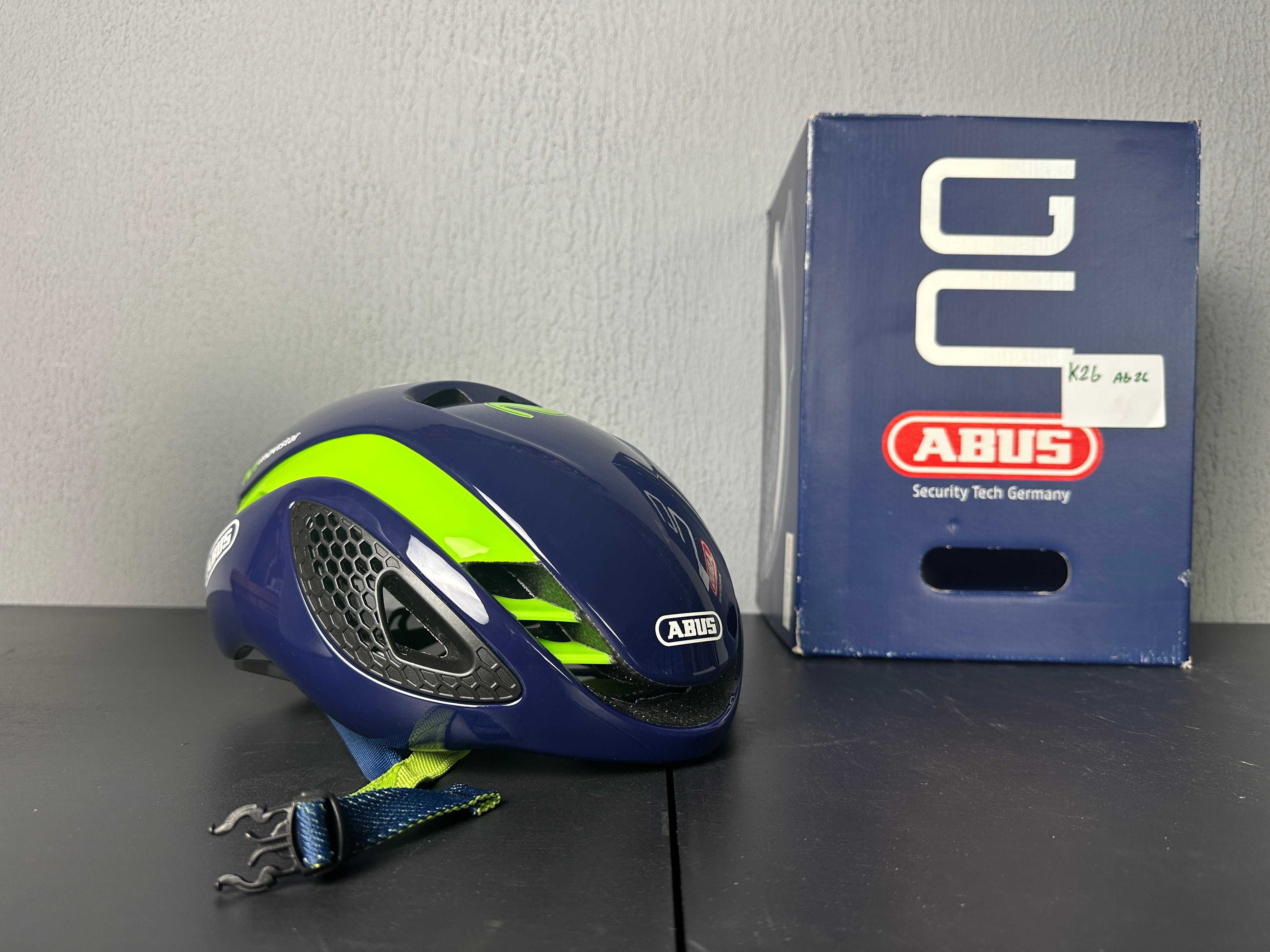 Kask ABUS Gamechanger Movistar TEAM L