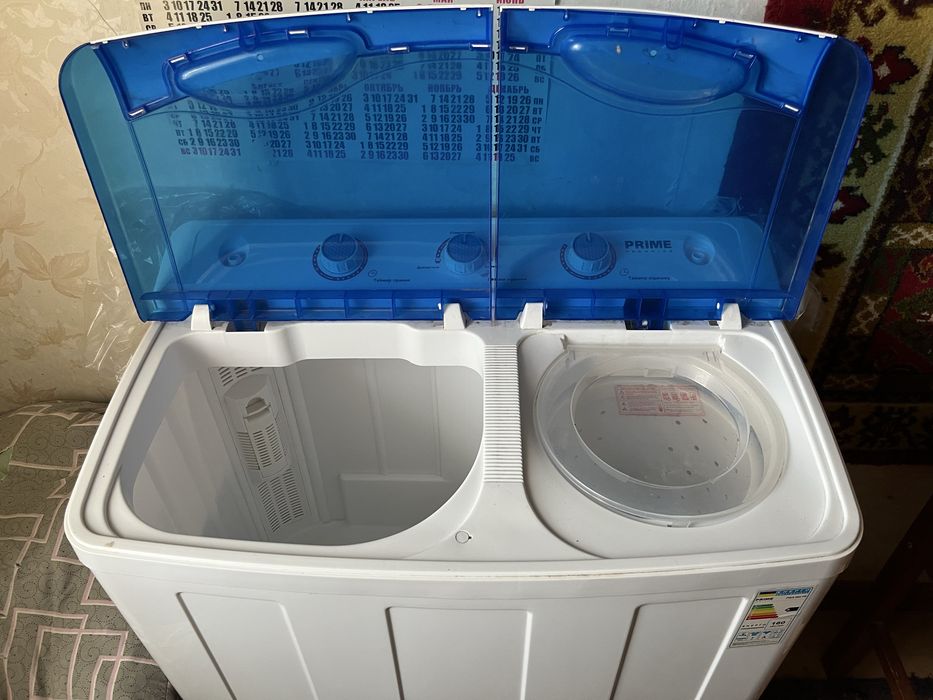 Двобакова пральна машина Prime Technics