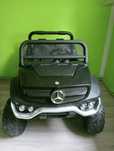 Auto na Akumulator Mercedes Unimog Czarny 4x4