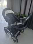 Wózek Junama 2w1 limitowany karbon silver
