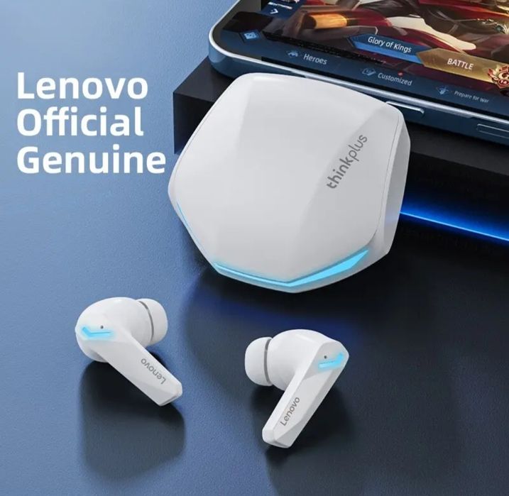 Lenovo Gm2 pro słuchawki Bezprzewodowe, Bluetooth. Super dźwięk.
