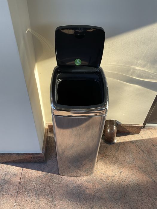 Kosz na śmieci Brabantia 30L - srebrny