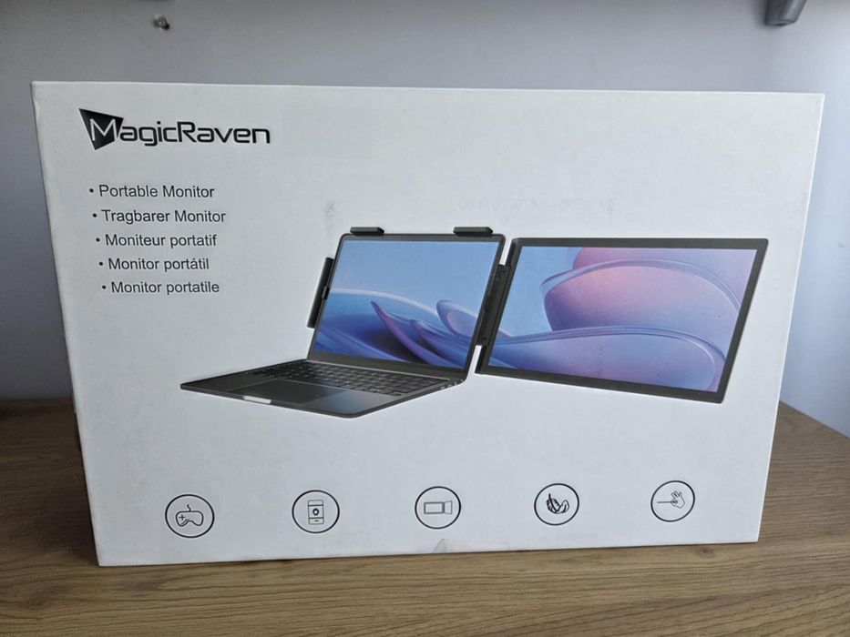 MagicRaven rozszerzacz ekranu laptopowego 14 Monitor IPS FHD 1920x1080