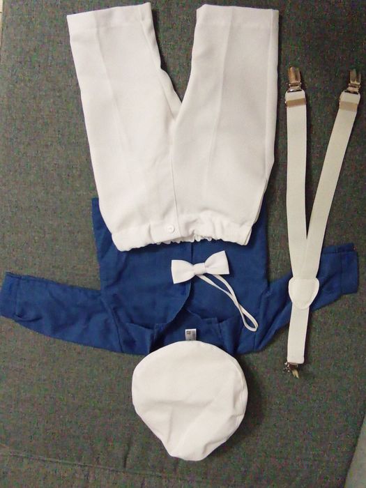 Komplet elegancki na chrzciny rozmiar 62