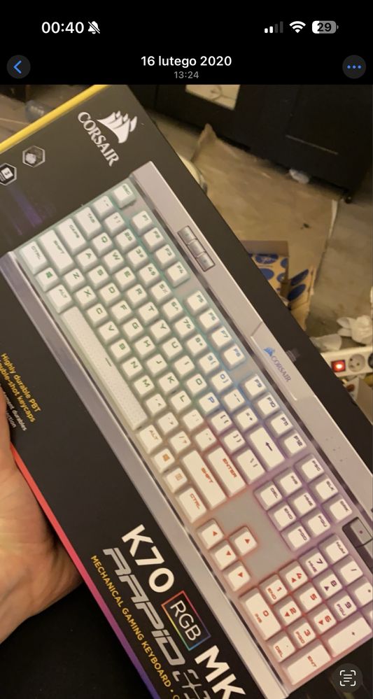 Corsair k70 mk2 silver switch