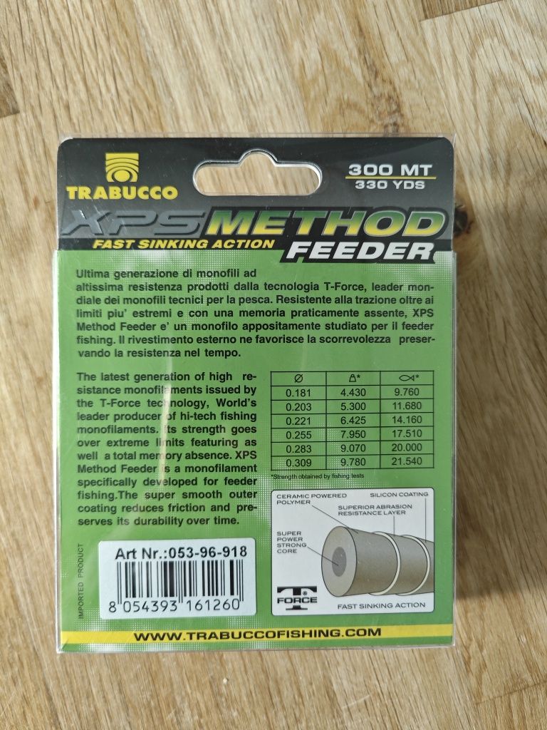 Żyłka Trabucco MethodFeeder 0,18mm