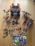 LEGO - NEXO KNIGHT - fortrex + 2 duże pojazdy + 4 roboty