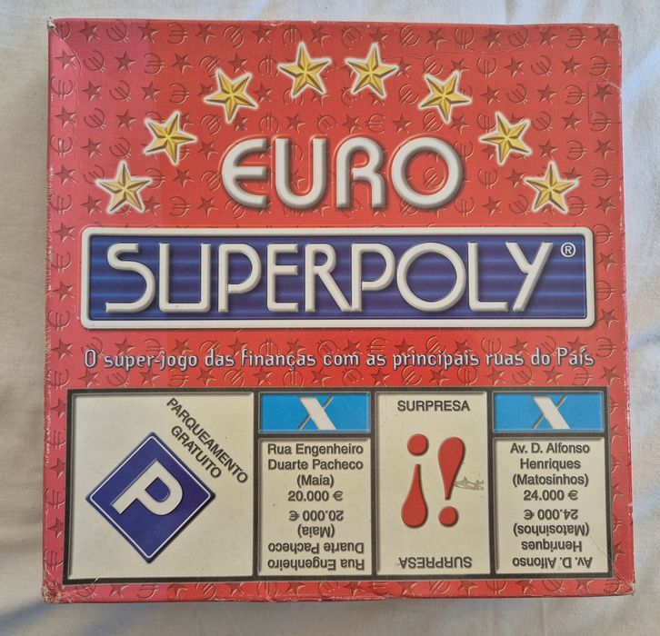 EUROSuperpoly + Trivial Pursuit de viagem - Jogos Tabuleiro II