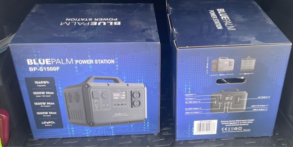 Зарядна станція BLUEPALM BP-S1500F (BP-S1500F) 1568Wh LifePO4