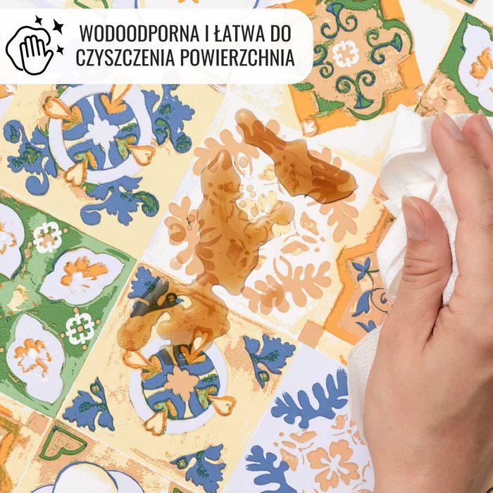 1 ROLKA Cerata Winylowa 20MB Obrus na metry Hiszpania Kafle HURT