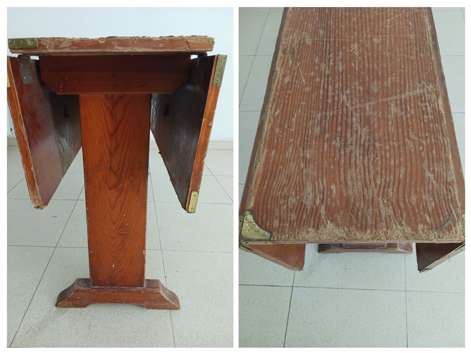 Mesa de abas com  1,5 m