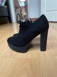 buty damskie, botki na obcasie 38