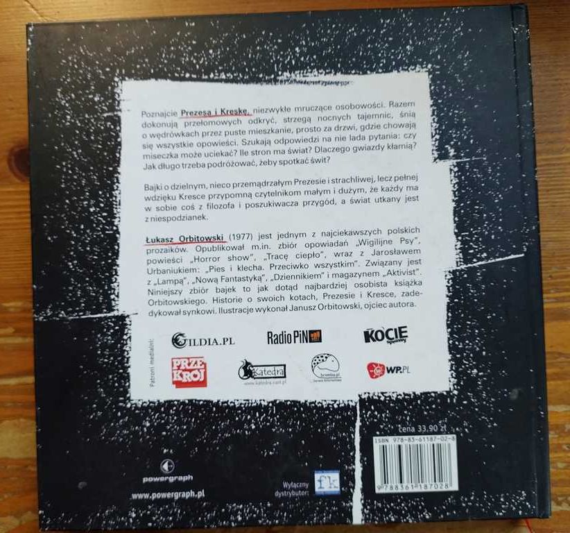 Łukasz Orbitowski - Prezes i Kreska jak koty tłumaczą sobie świat