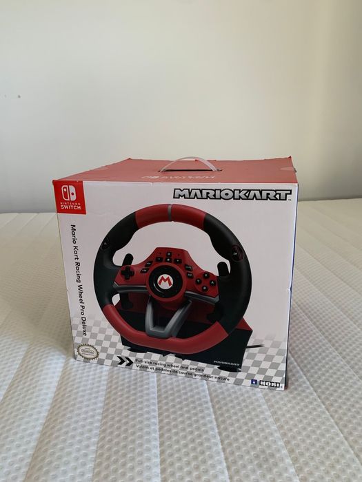 Volante Nintendo Switch : Hori Nintendo Switch Mário Kart Pro Deluxe