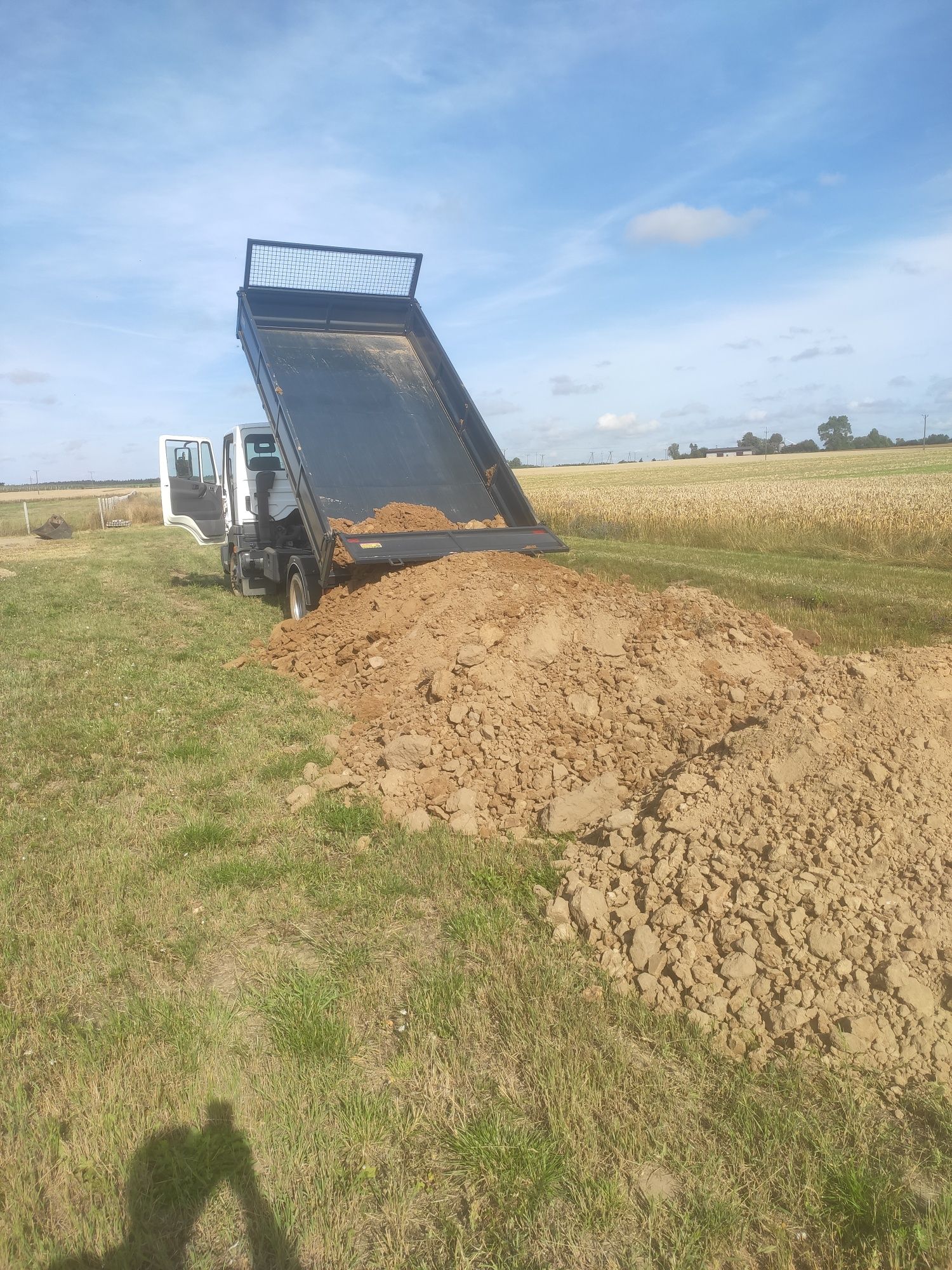 Transport wynajem auta z kierowca Ziemia ,piasek ,kruszywo ,beton ,