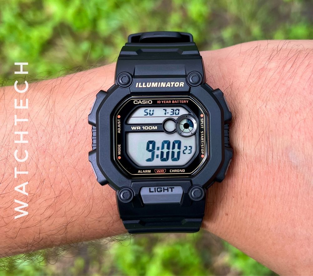 Годинник чоловічий Casio W-737HX-1A новий оригінал