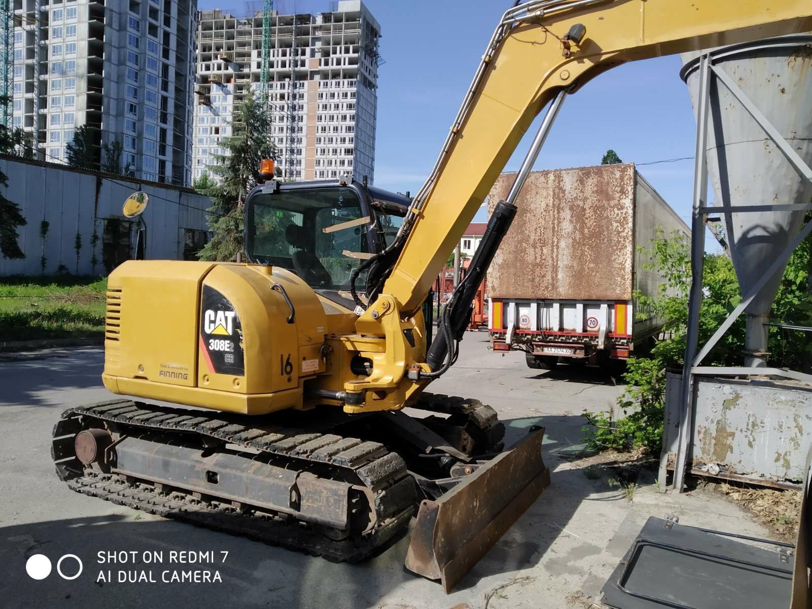 Екскаватор гусеничний Caterpillar 308 E2CR