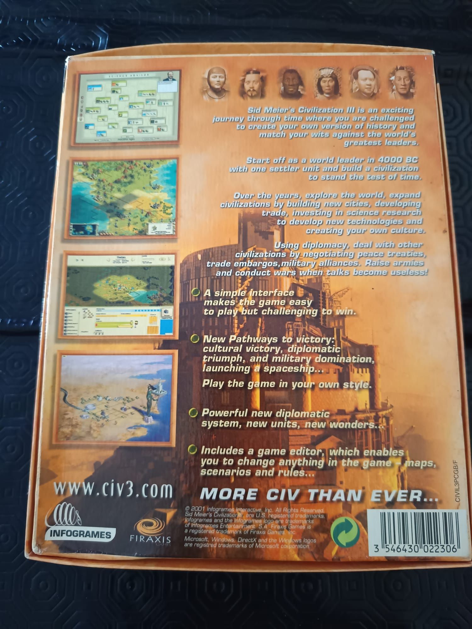 Jogo civilization |||