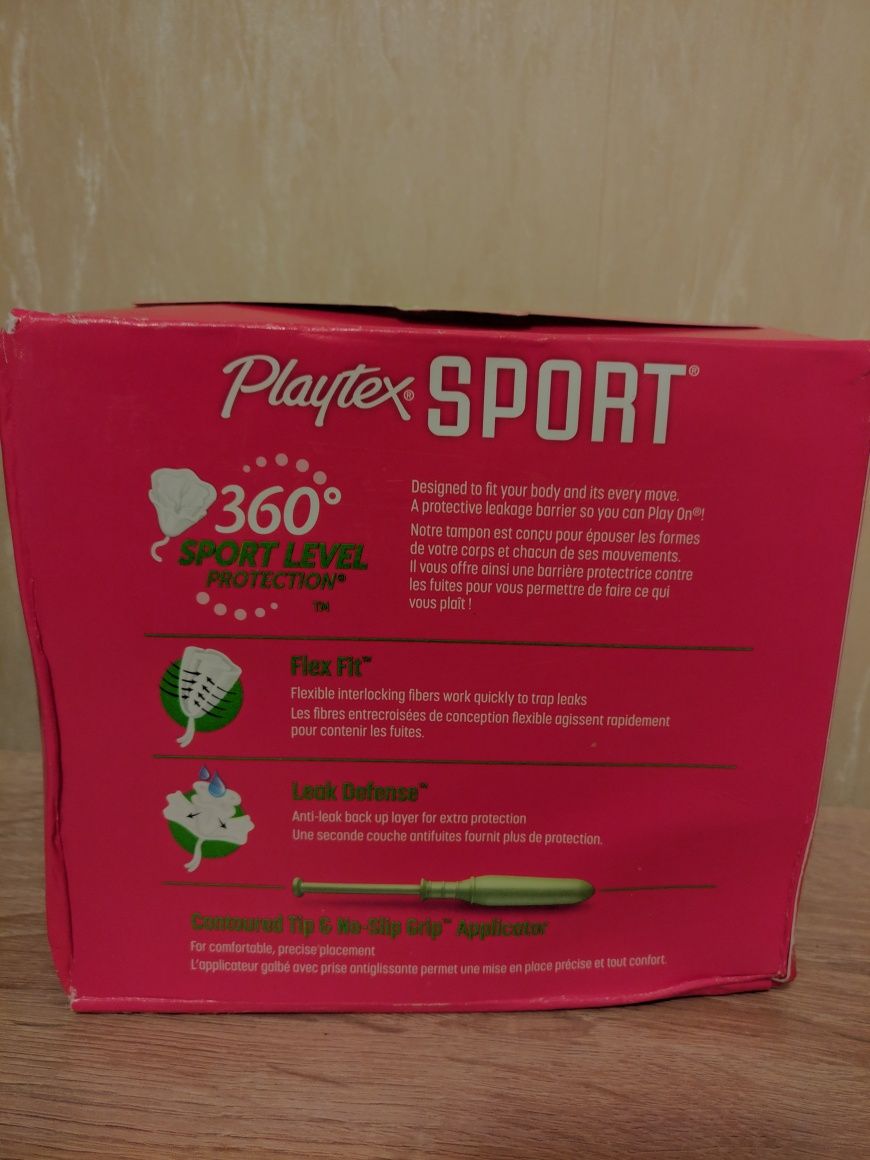 Тампони Playtex sport 48шт/жіноча гігієна