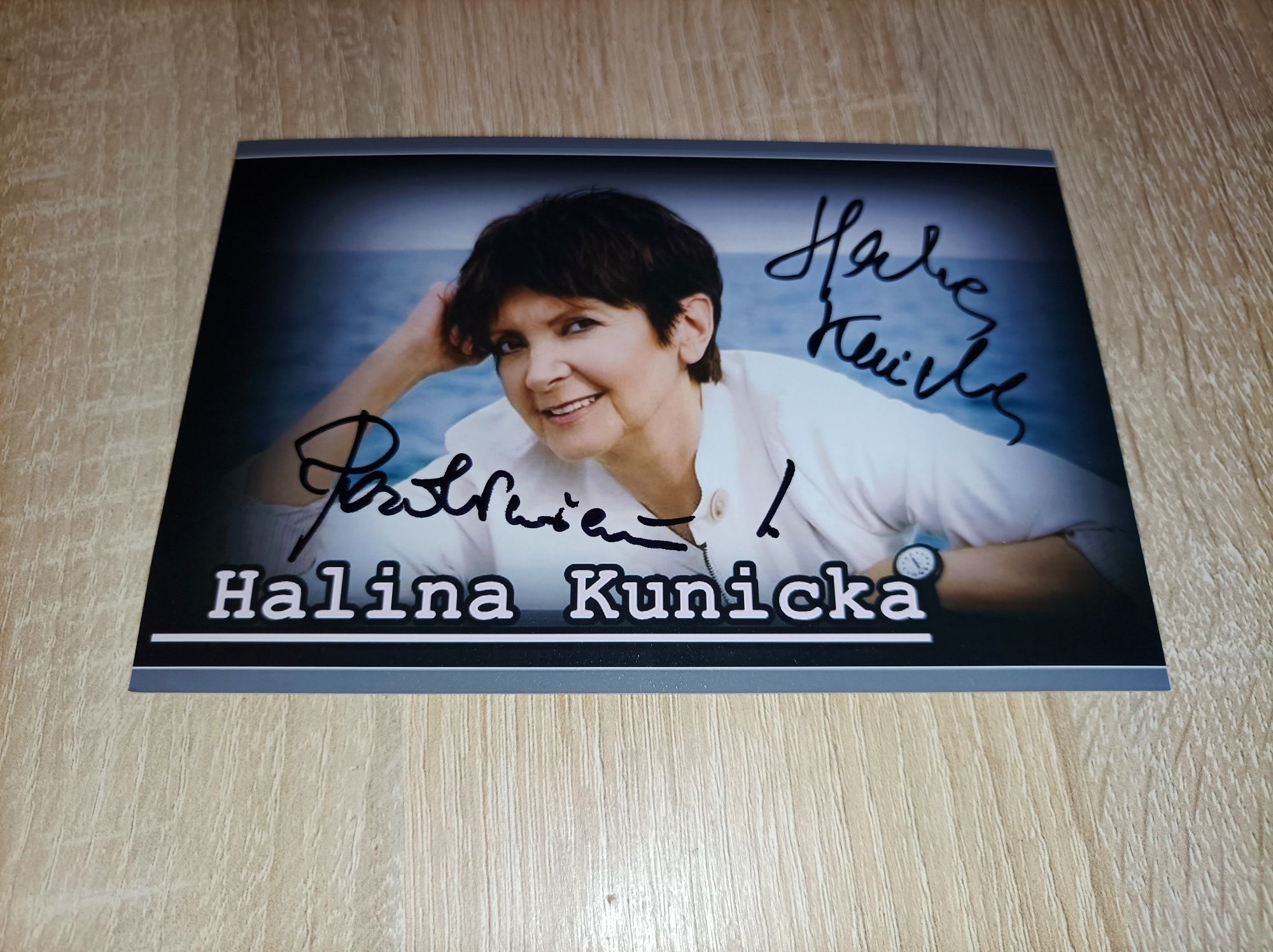 Halina Kunicka - autograf zdjęcie