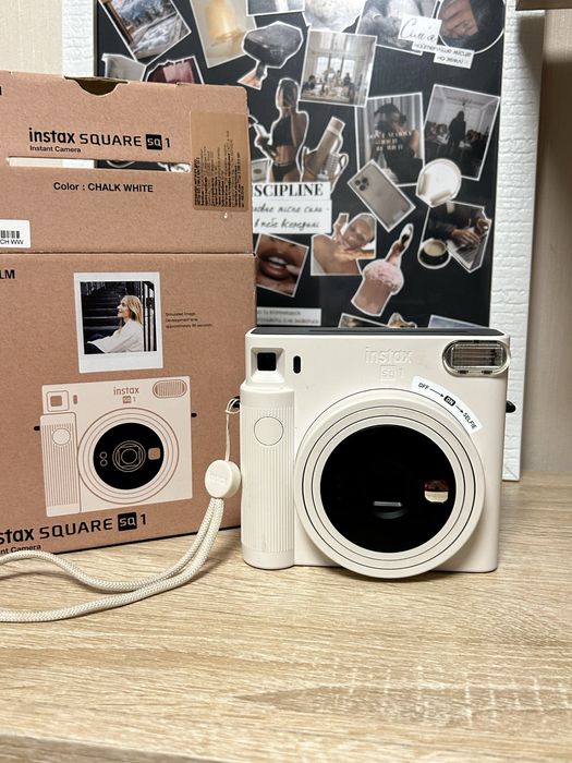 Полароїд Fujifilm INSTAX Square SQ1 Chalk White