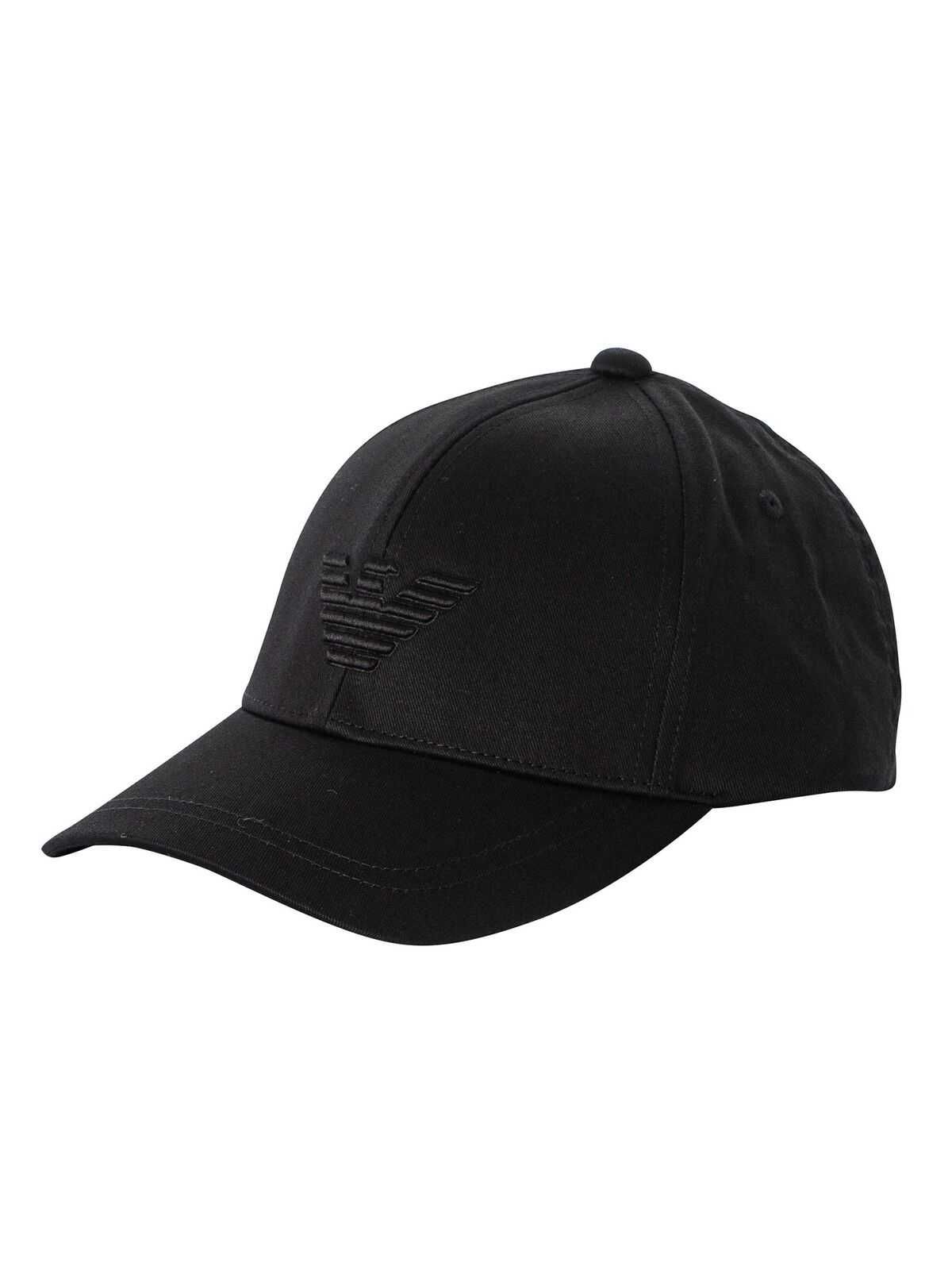 EMPORIO ARMANI damska czapka z daszkiem sygnowana