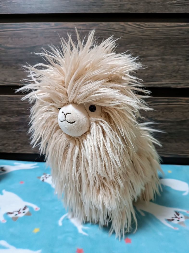 Мягкая игрушка Jellycat Luscious Llama, лама, трендовая игрушка