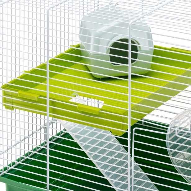 Просторная клетка HAMSTER DUO для хомяков/крыс.NEW.Италия. 46x29x38cм