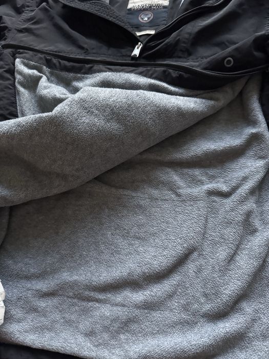Napapijri anorak kurtka fleece zimowa podrózna