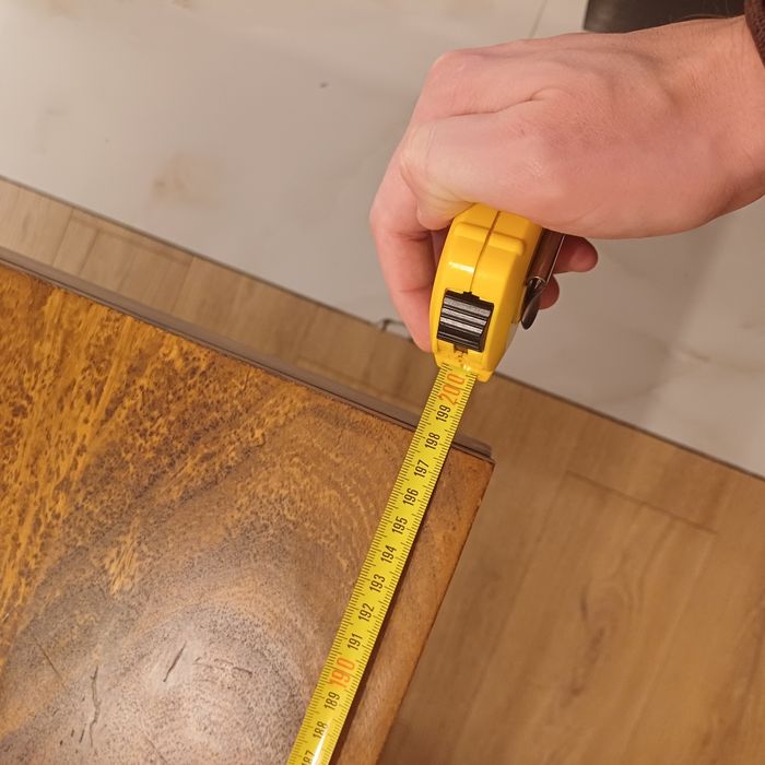 Stół drewniany rozkładany sheesham palisander lagos 120-200x80cm