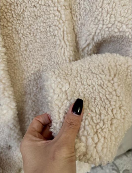 Шубка для дівчинки MANGO з еко хутра