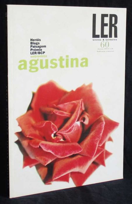 Livro Agustina Bessa-Luís Revista Ler 2003