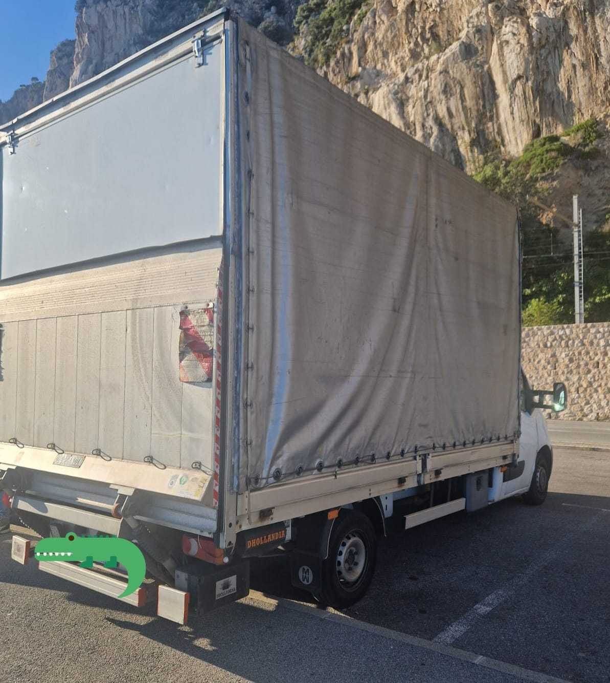 Renault Master, plandeka z windą, 10 EURO palet