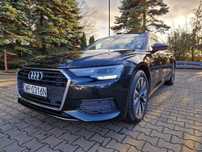 Audi A6 MILD HYBRYD, LED, SKÓRA 100%, niski przebieg