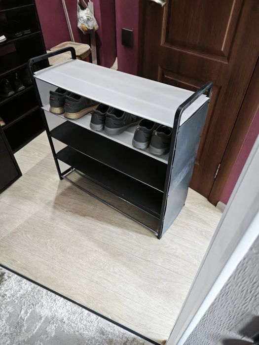 стойка для обуви разборная полка, 800*800*300, обувница, 15 пар